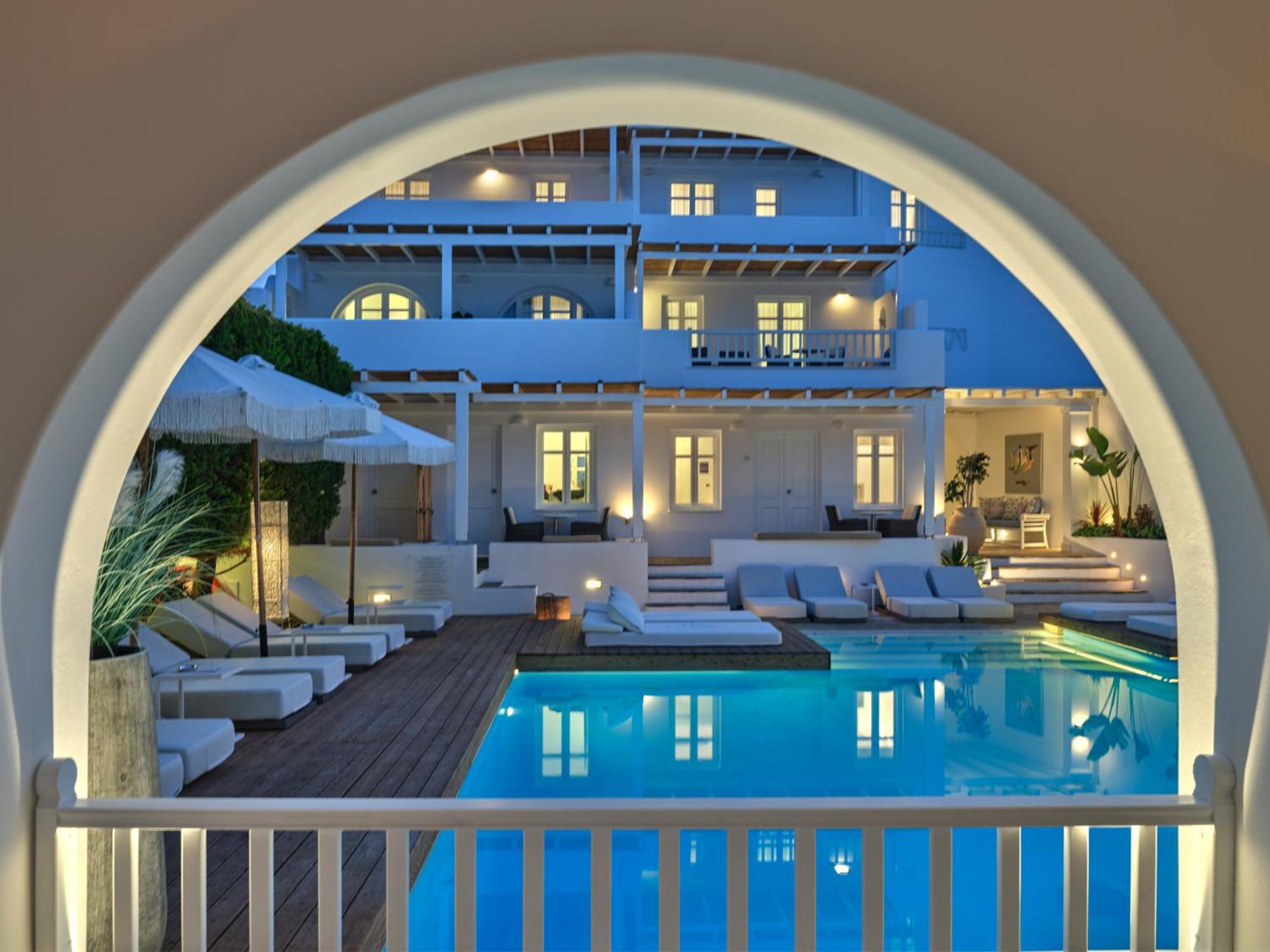 Stelia Mare Boutique Hotel Naousa  Ngoại thất bức ảnh