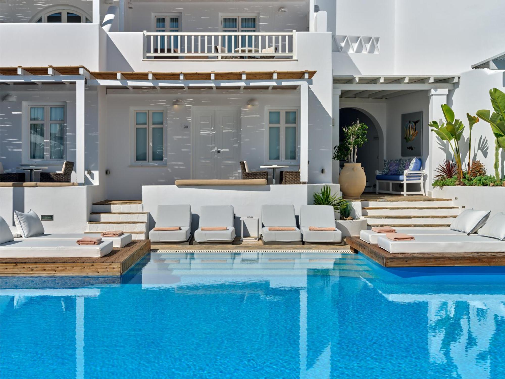 Stelia Mare Boutique Hotel Naousa  Ngoại thất bức ảnh